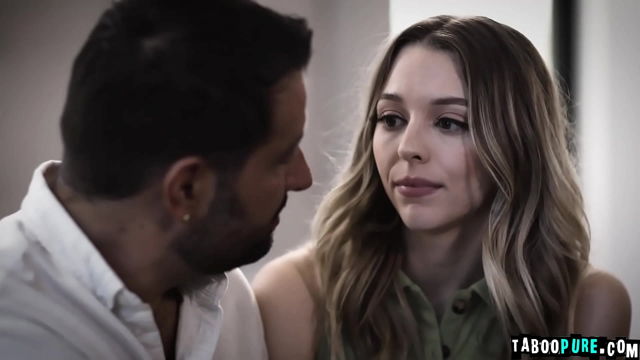 Small tits Lily Larimar slowly stroking Romeo Mancini hard cock