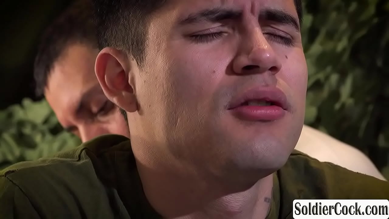 Private Caetano Soares is always eyeing his superior, Sergeant Daniel Trebol and he wants his cock badly