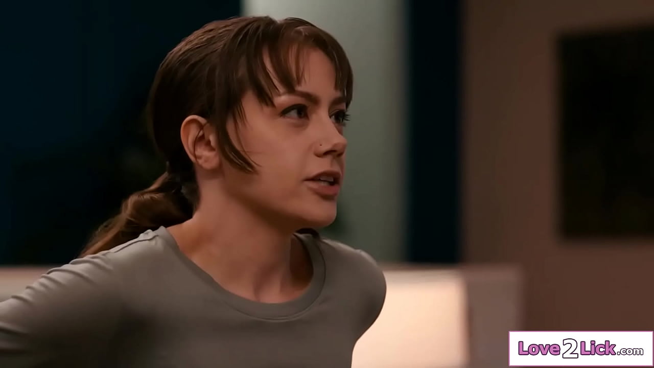 Big tits milf stepmom Kiki Daire masturbates her small tits stepdaughter Selena Love while she sucks her boobs.The petite cougar rims the teen