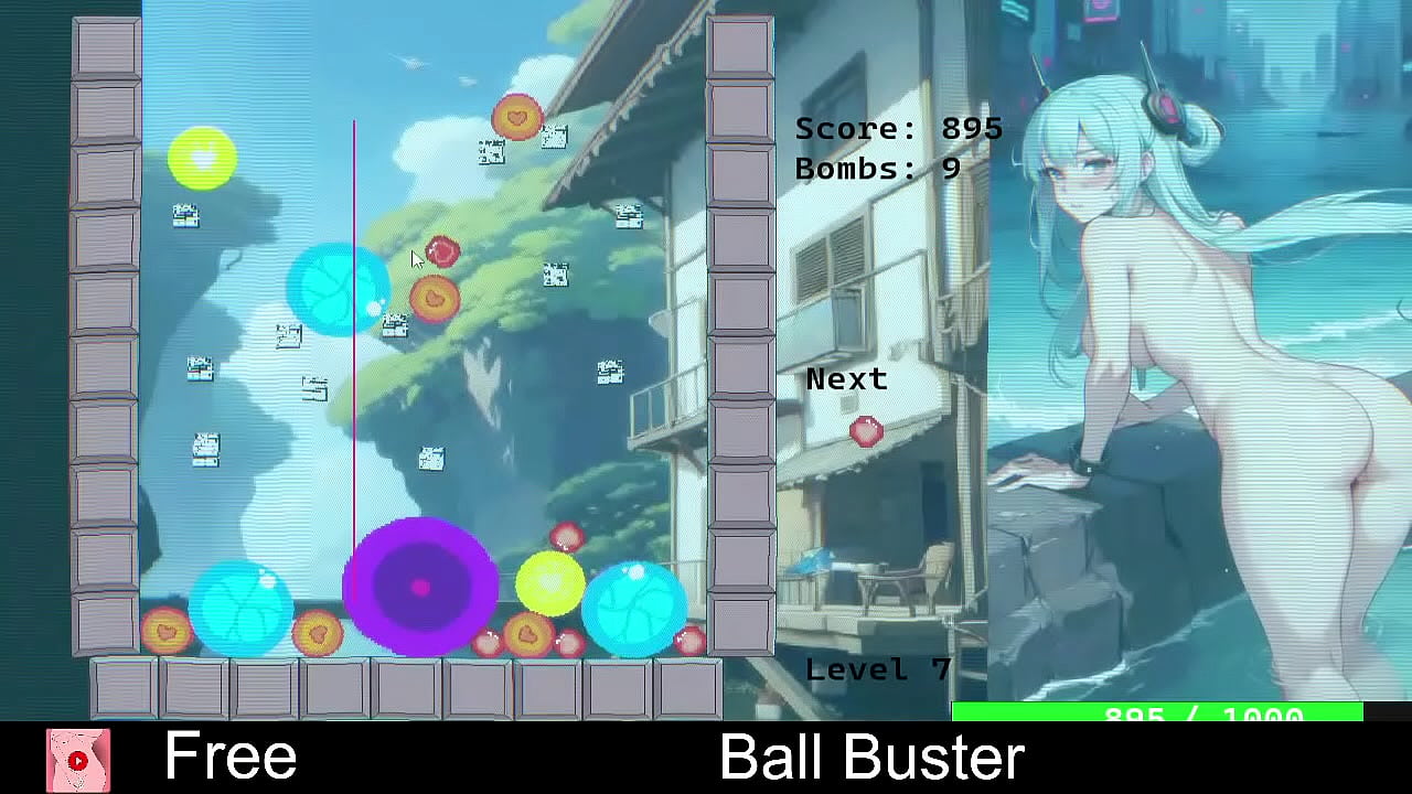 Ball Buster (free game itchio) Puzzle
