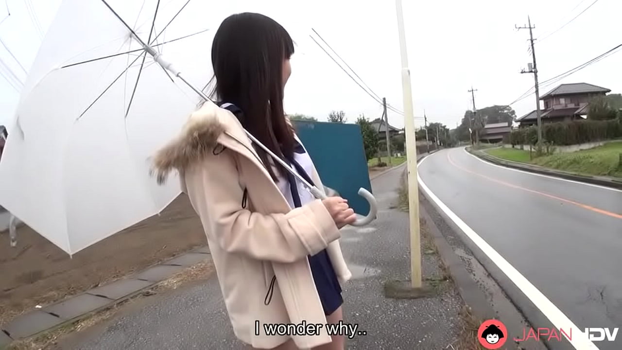 Busty Japanese Teen Mikoto Mochida is sucking a stranger's dick