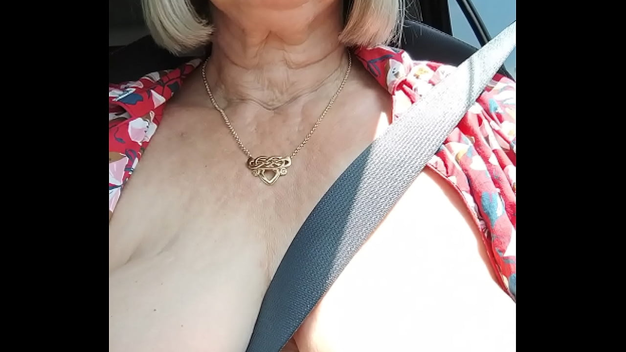 Flashing in the car for all to see