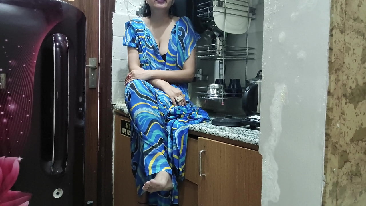A Indian milf horny stepmother mistakenly sees her stepson naked, a step son with a big penis can't stand the urge to feel that cock inside her, and without