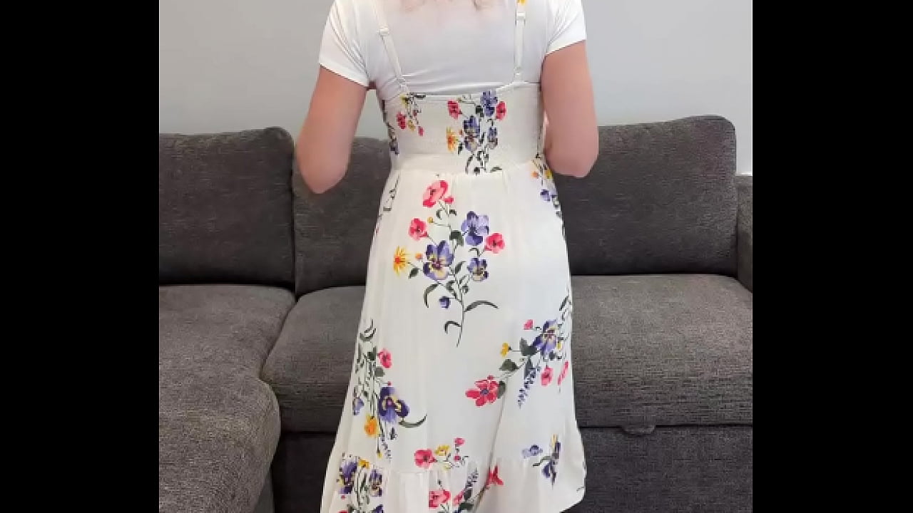 A Redhead In A Dress