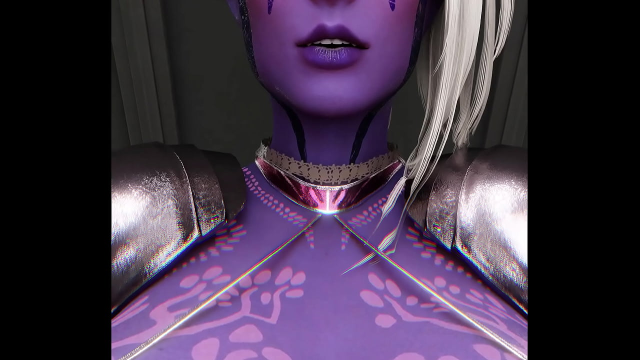 Sexo con personaje morado