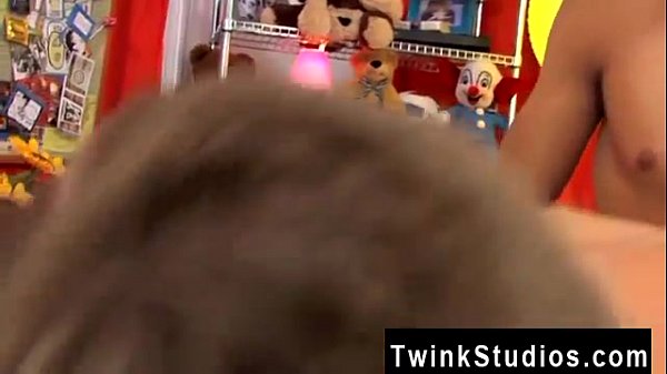 Hot twink Patrick gets very horny at the view of someone