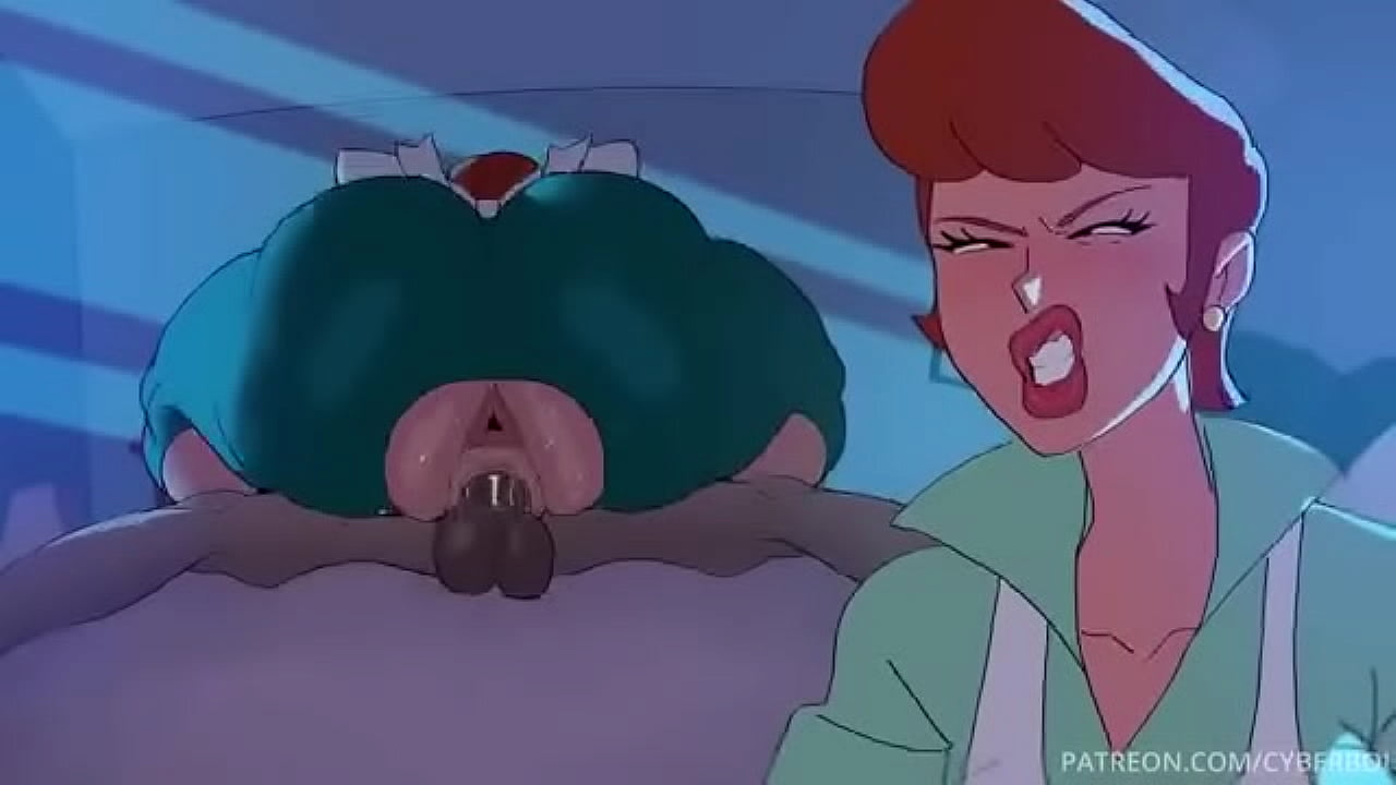 Big-bootied MILF rides