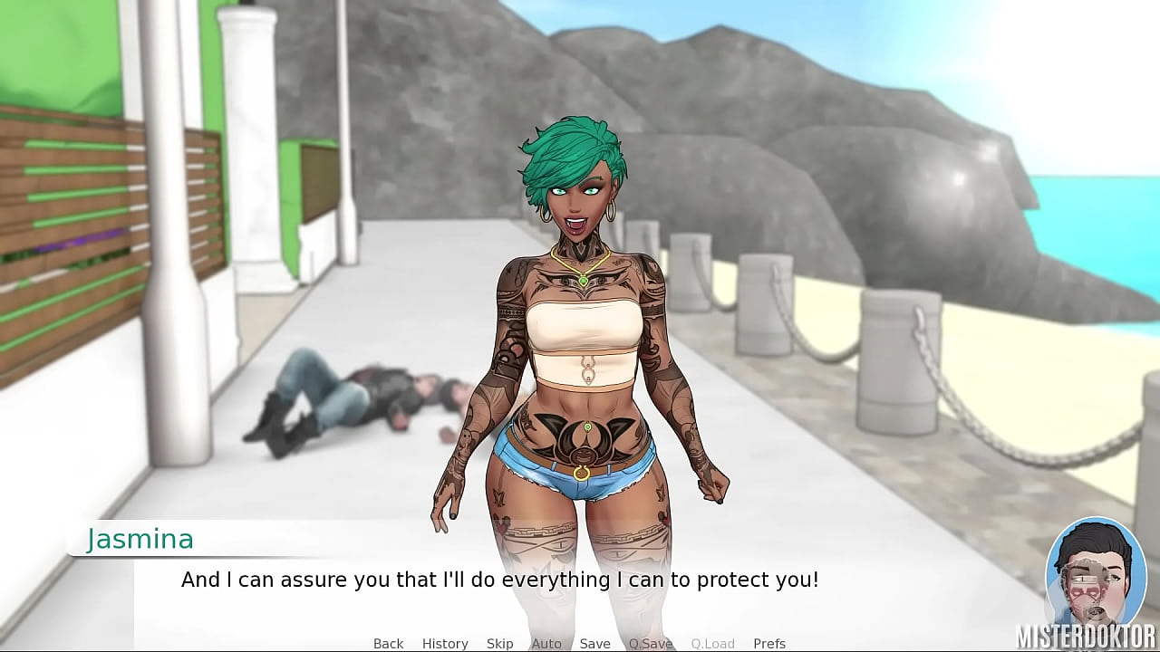 DIVINE HEEL ep.2 - Visual Novel Gameplay [HD]