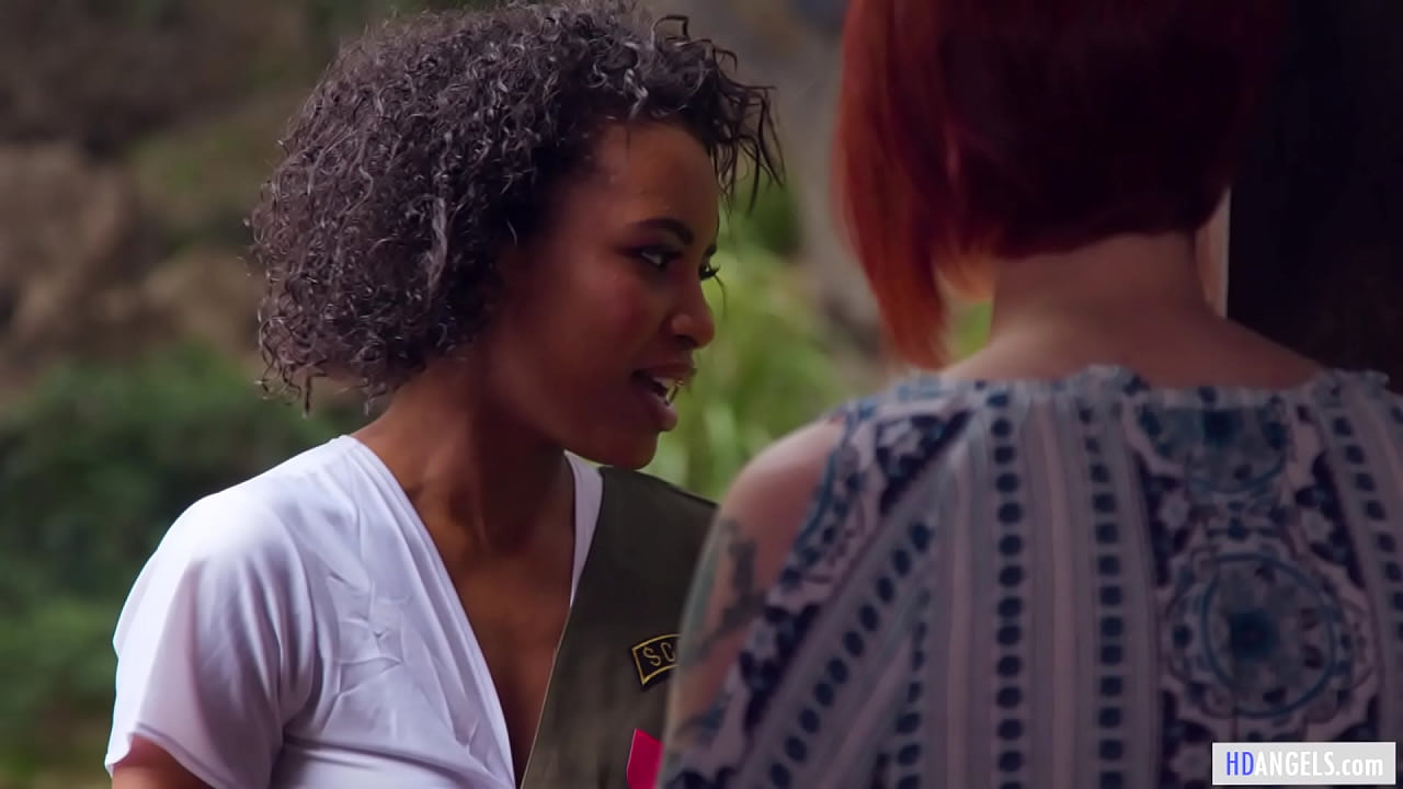 Interracial Lesbian Couple Roleplaying