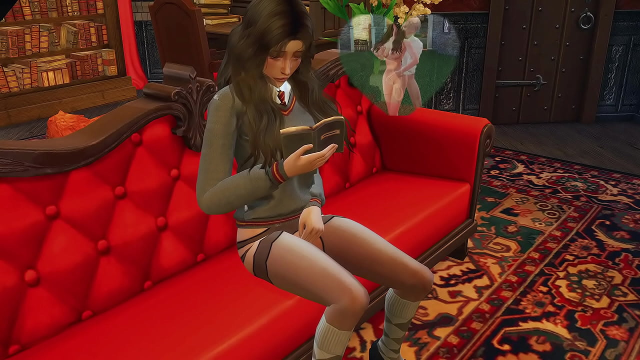perversions at hogwarts hermione granger lost a duel to draco malfoy and got hard anal sex with a deep throat sims me hentai sfm