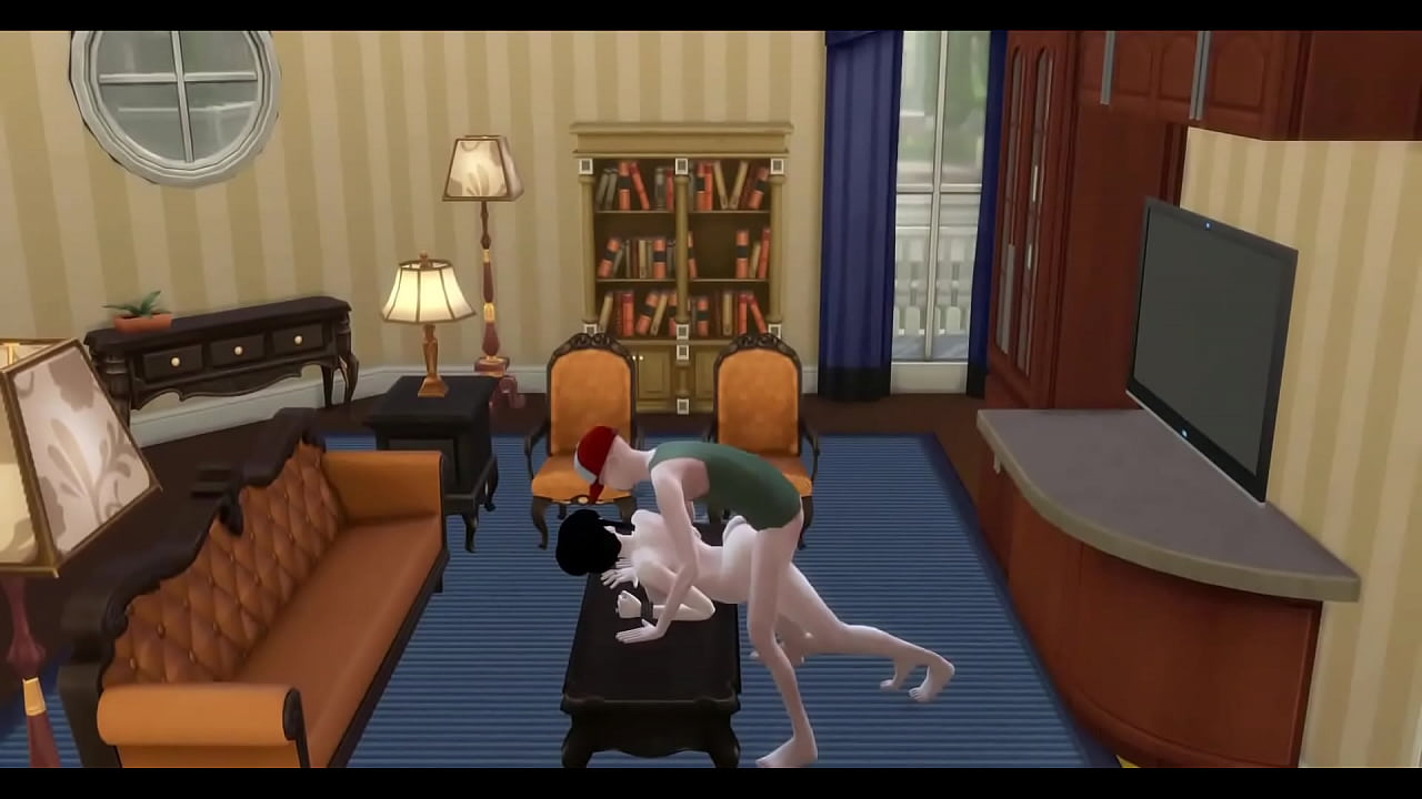 Bulma sees master roshi fucking a thousand and joins with vegeta