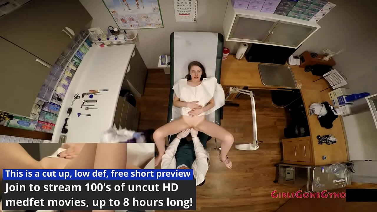 Nervous Young Female Make To Undergo University Medical Exam By Doctor Tampa Nurse Rose At GirlsGoneGyno.com