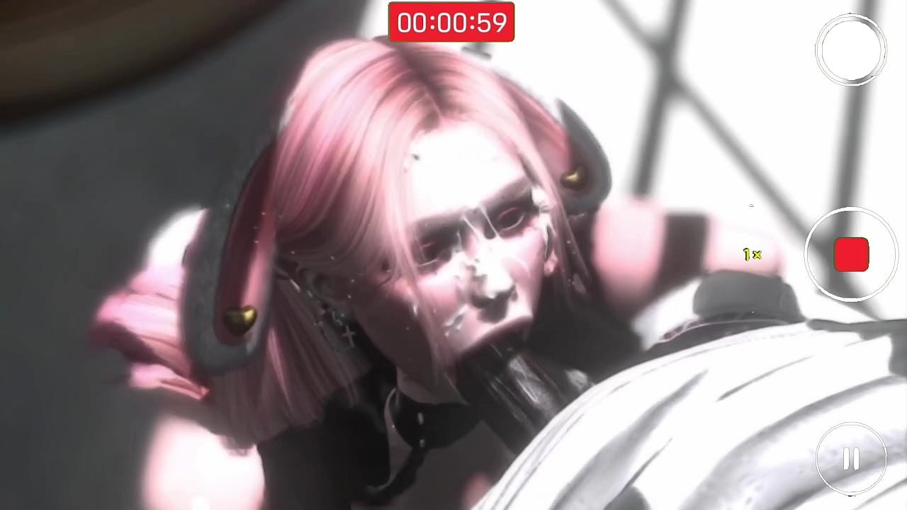 Being recorded by her friend