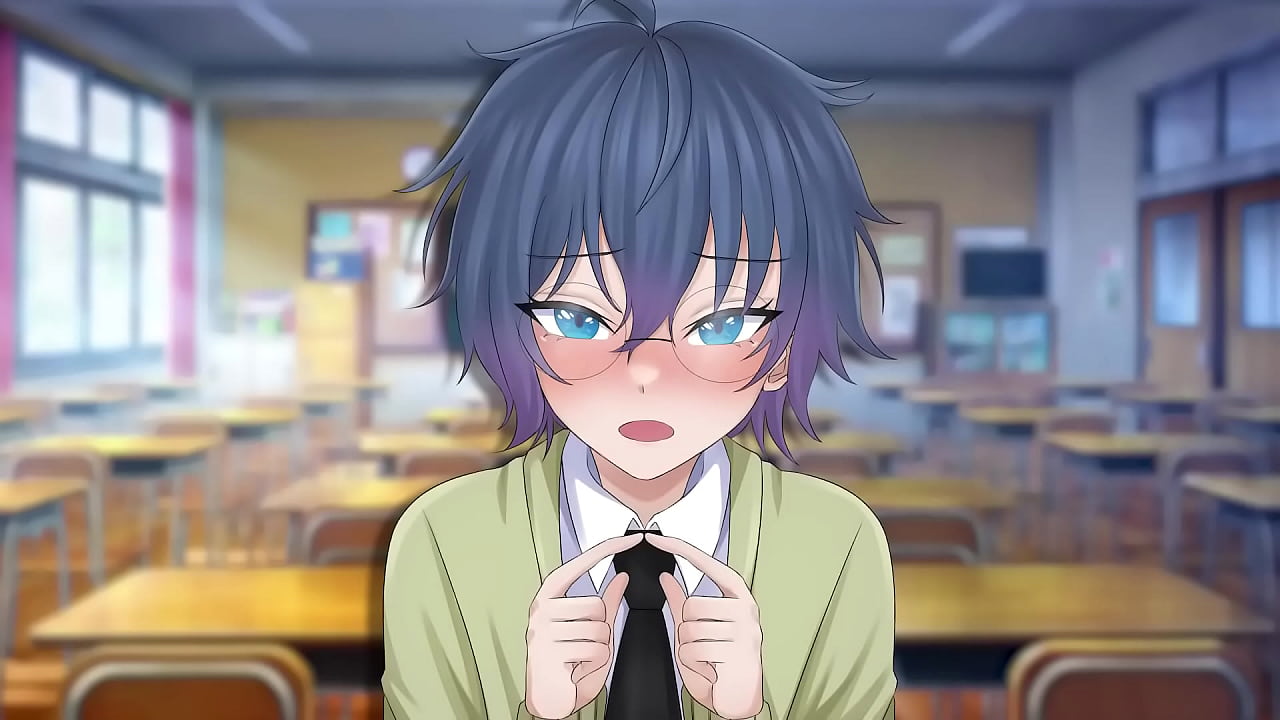 Femboy boyfriend ASMR teases u in school
