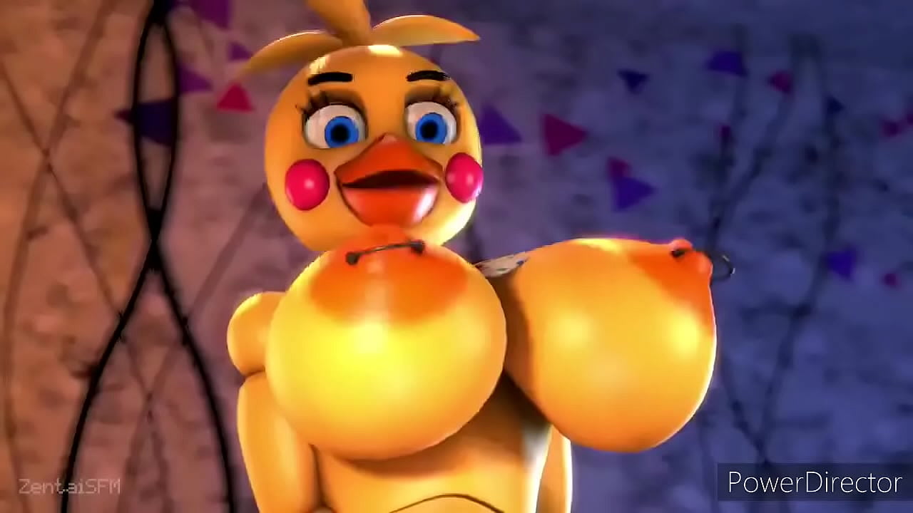 Chica the chicken show her Tits