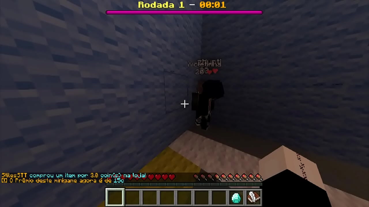 UM SEXO GOSTOSO NO MINECRAFT  Hunti e xicleta