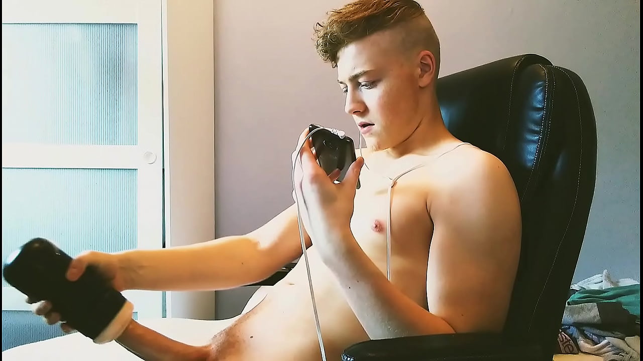 Phone Sex Makes Him Have A Full Body Orgasm