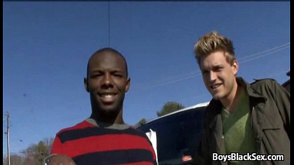 Blacks On Boys Bareback Gay Hardcore Fucking Video 13
