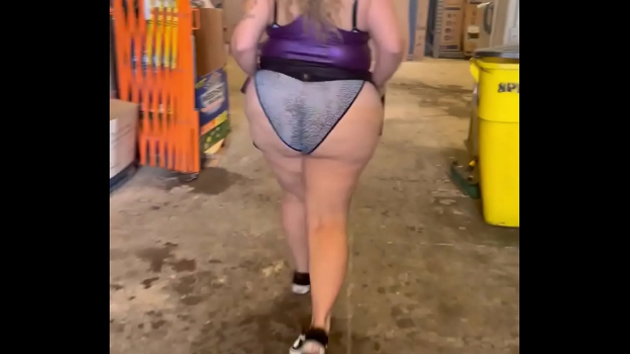 Just doing the lord&rsquo;s work and giving all the men at the home improvement store a flash for all the long hours they put ...