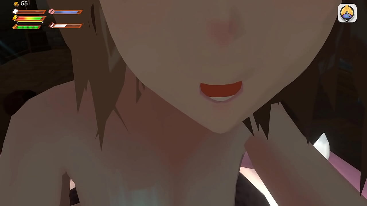 Femdom University demon house scene