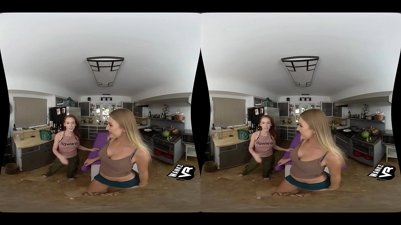 Virtual Threesome with 2 Hot Horny Teens - WankzVR!