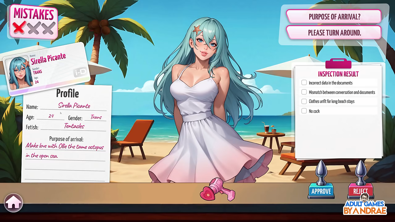 EP2: Day 2: Beach Activities - Futa Zone: Lewd Control