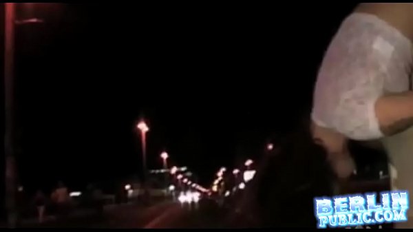 Public amateur sex with German slut