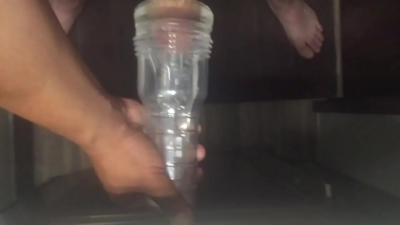 cuming in my clear flesh light