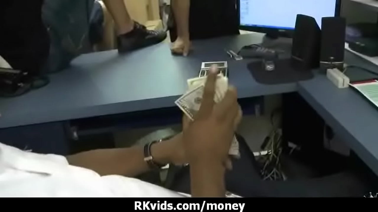 Desperate teen naked in public and fucks to pay rent 3