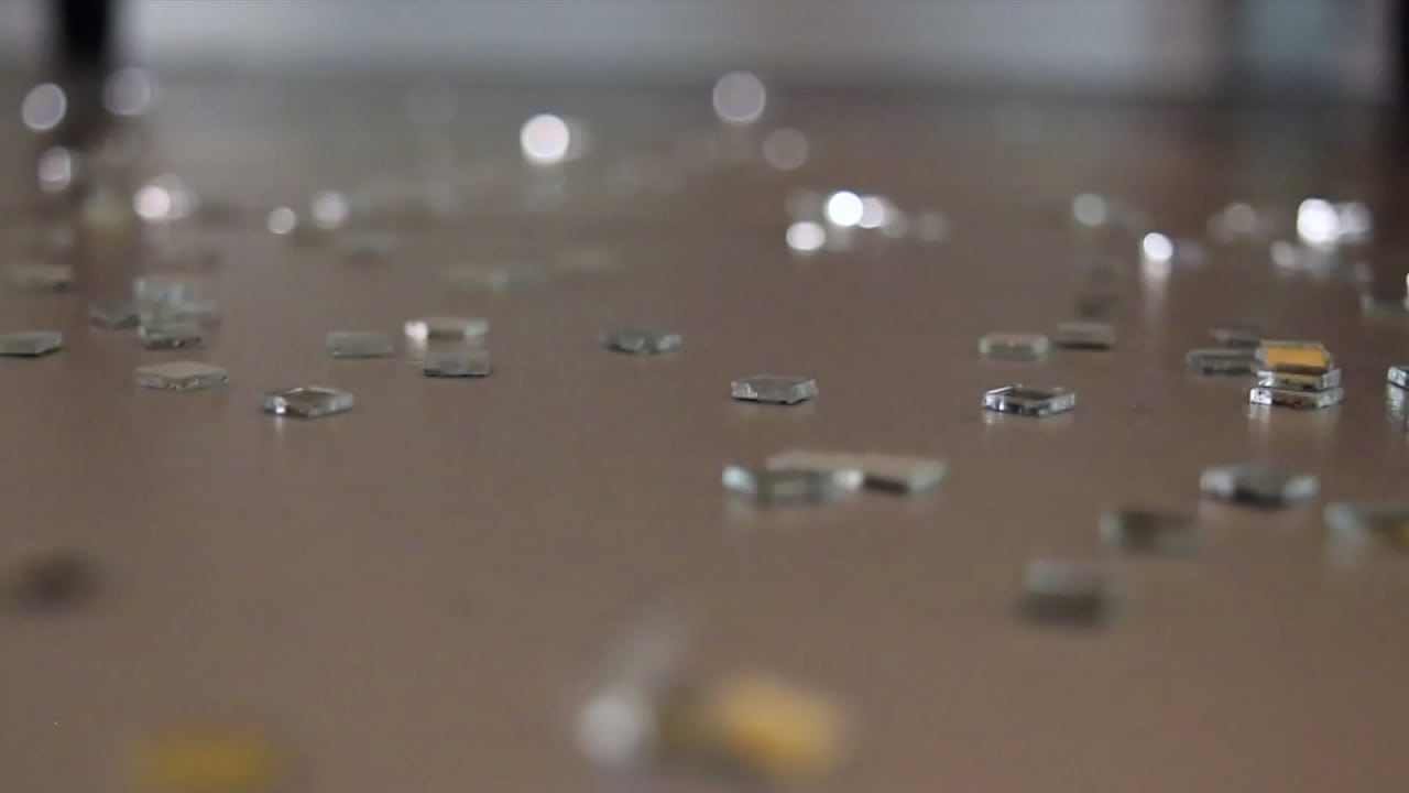 decorated tits in art video