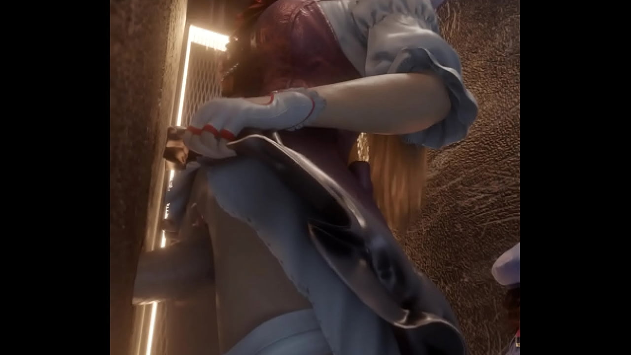 Gloryhole fun with Lili & Asuka