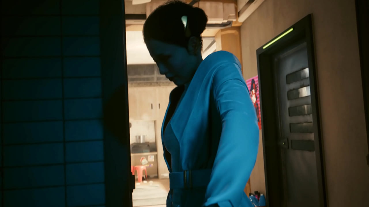 Hanako Arasaka Cyberpunk Animation | Laguna Bend | Lizzie's Braindance Mod