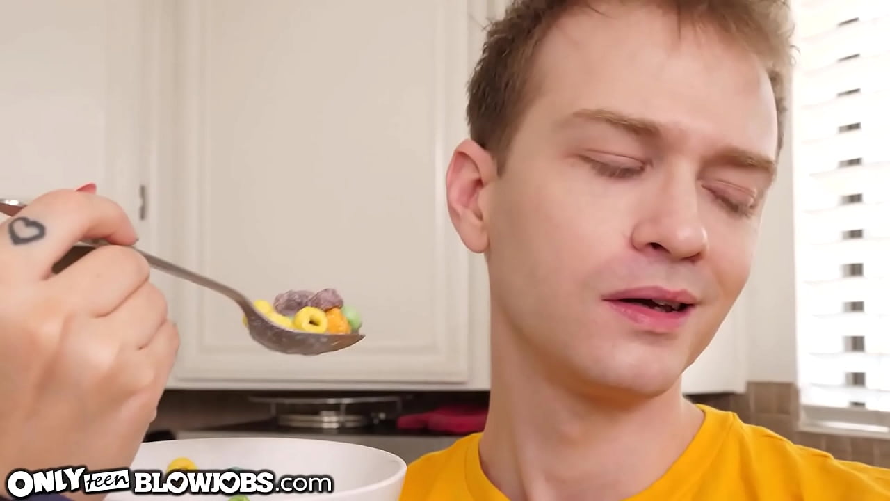 Keira Croft Likes Cock With Her Morning Cereal