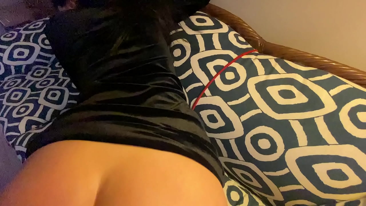 Velvet Dress Couch Fuck After the night Club. She Didn&rsquo;t Even Take the Dress Off