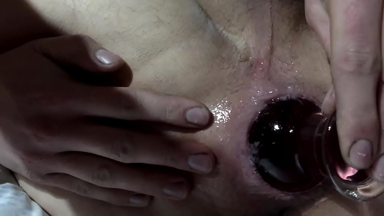 Ruining ass with buttplug