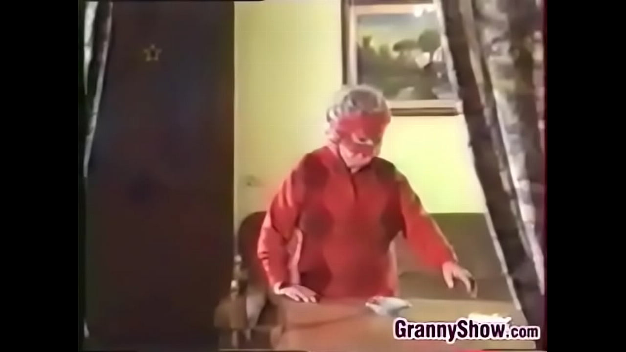 Kinky And Masked Granny Having A Great Time