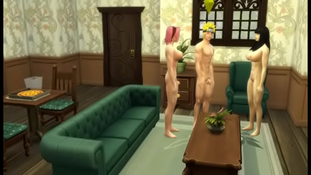 наруто трахает сакура хината