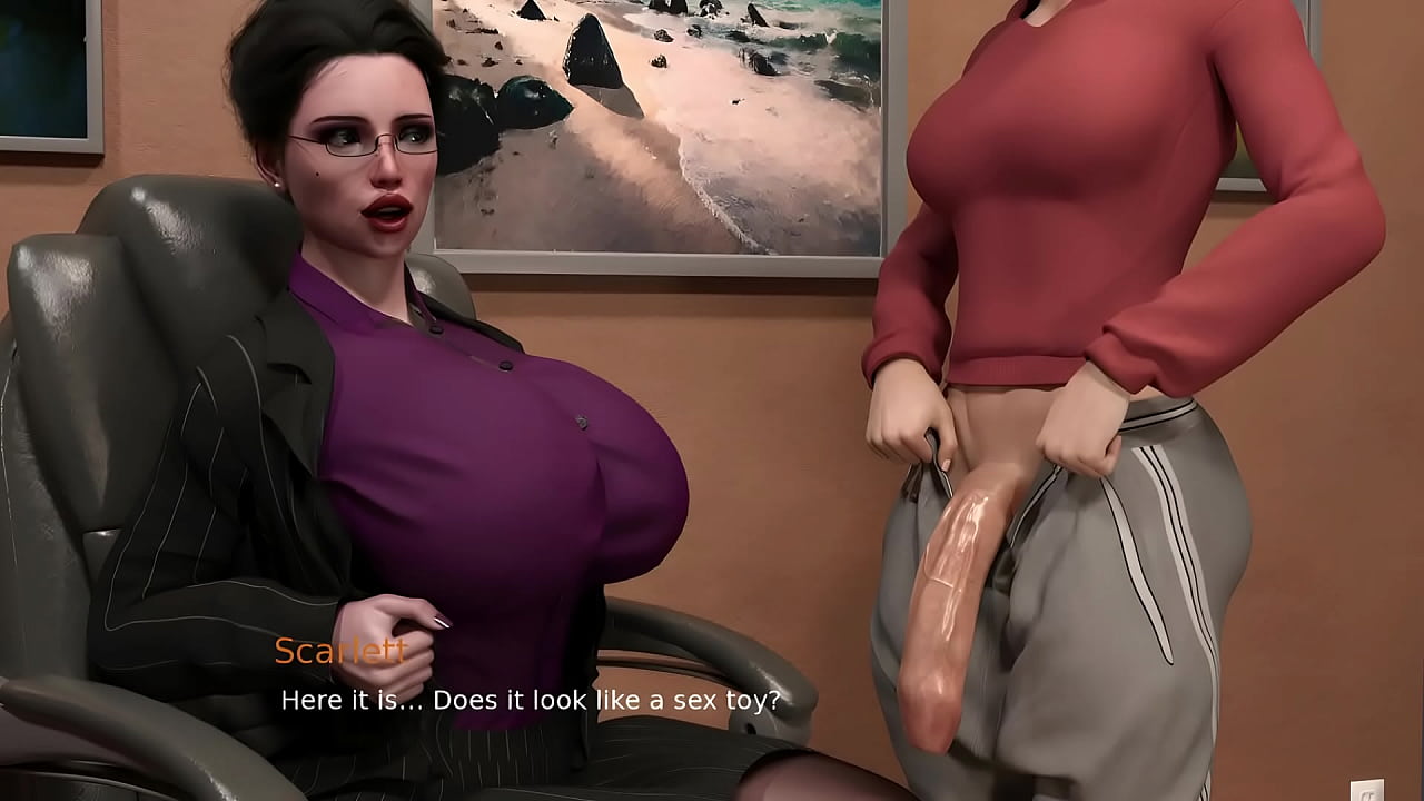 MILF Breeder By Serge3dx - Hot BBW Married MILF Wants To Fucks Her Huge Massive Futanari Cock, Sucks Futa Cock and Licks Trans Sexy Ass