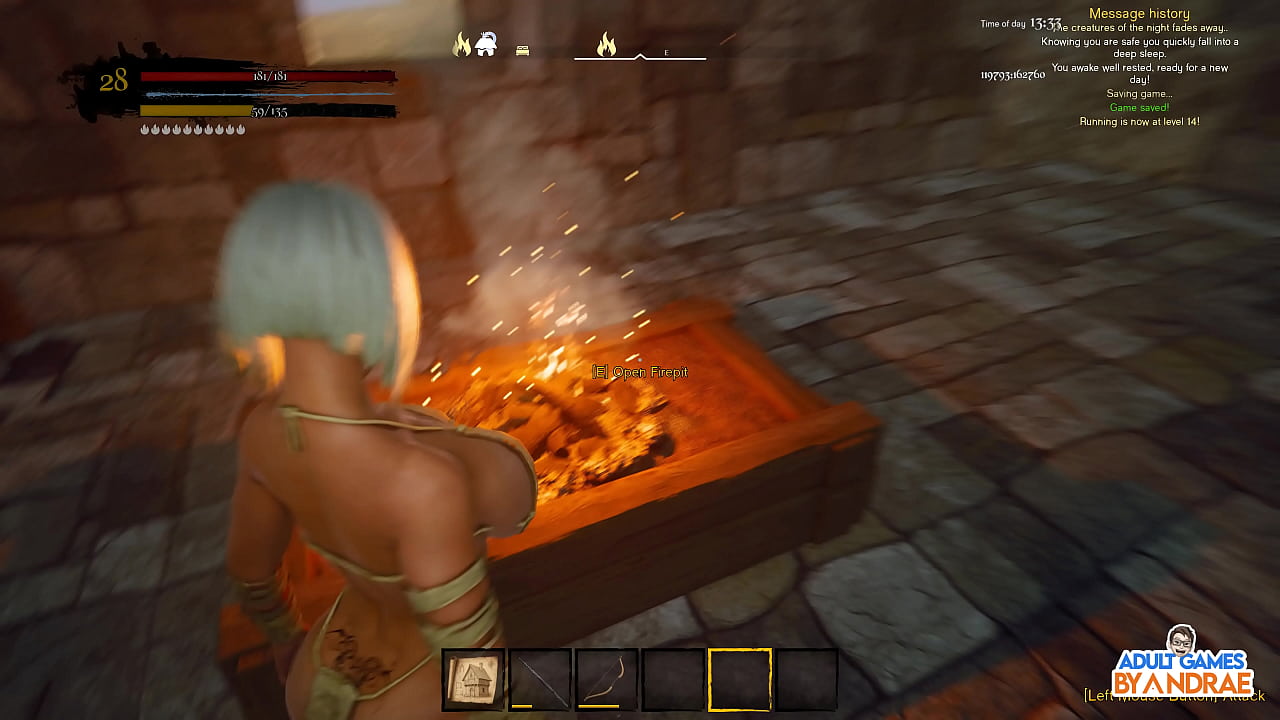 EP8: Armor Bench and Firepit Cauldron - Wicked Island Stone House Upgrades