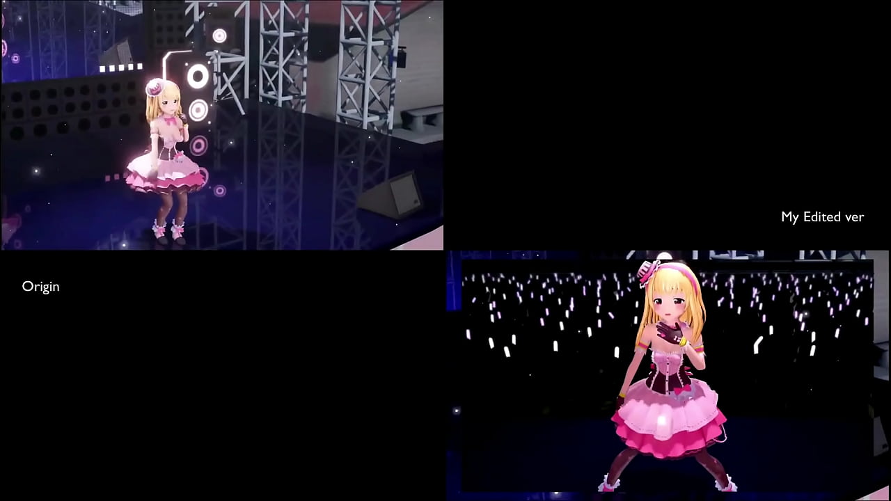 Compare-Origin&MyEditedMMDMishelWatagi