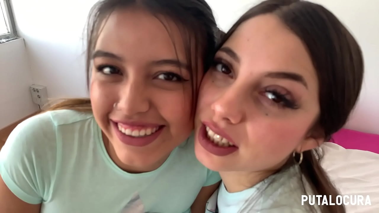 PutaLocura - Jovencitas muy zorras Camila Palmer y Roma Amor tragan lefa de Torbe