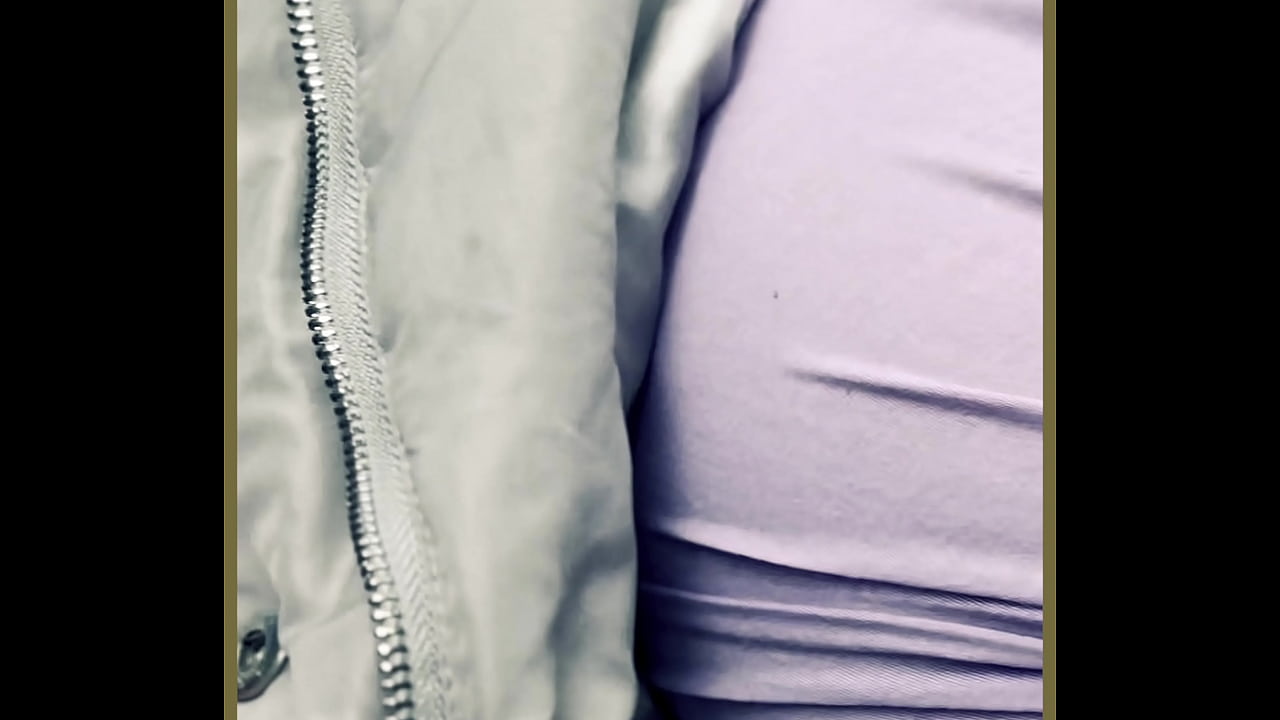 MILF heads out braless and jobs with her no bra perfect tits