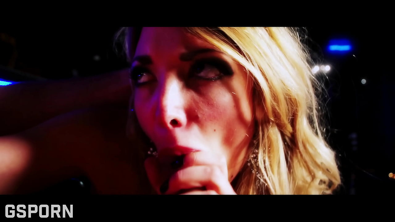 Big tits blonde milf fucked in the pub in a romantic story with sensual sex