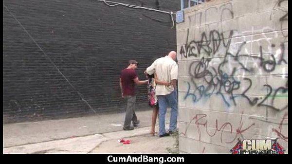 Ebony Chick Drowned In Cum 10