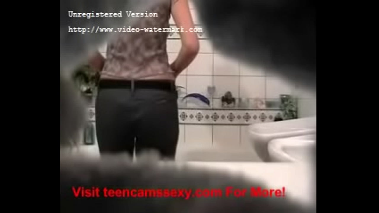 Hidden cam Spy Bathroom