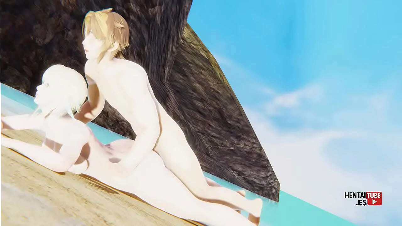 Beachside Blown Away: Lumine's Seaside Surge Genshin Impact Hentai