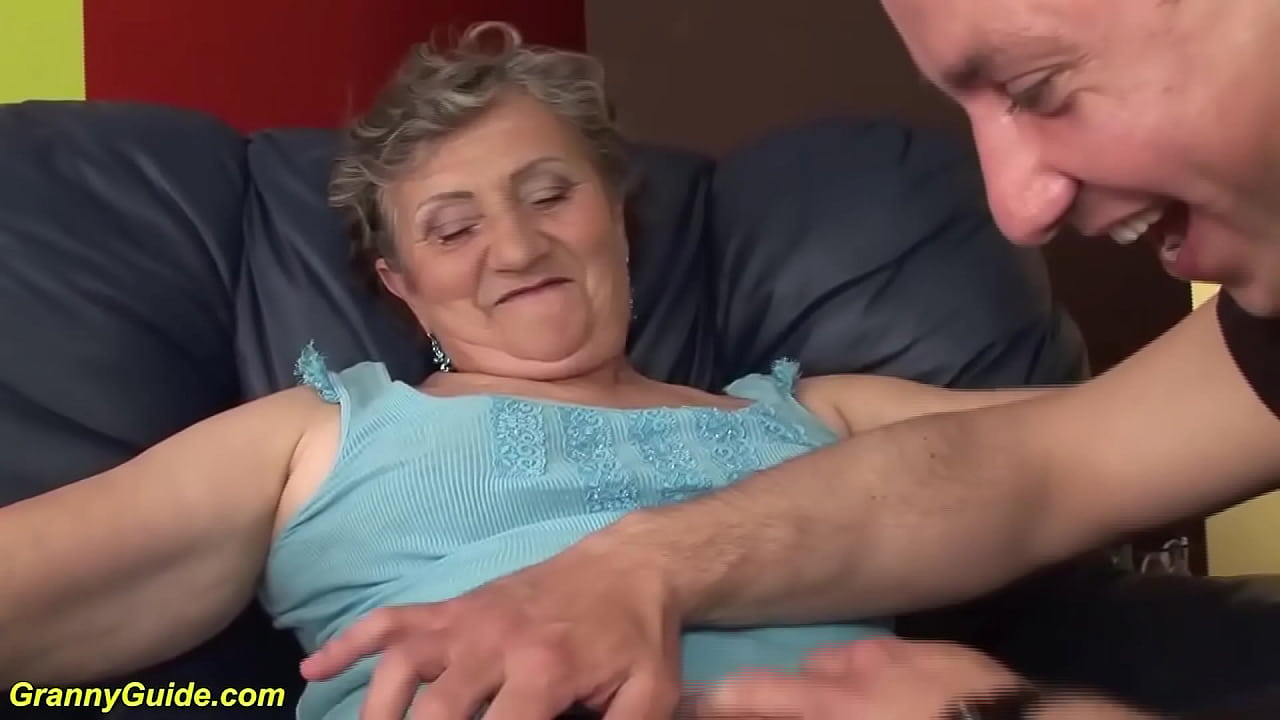 extreme horny hairy bush chubby granny gets deep fingered ass rimmed and rough doggystyle fucked by her step grandson