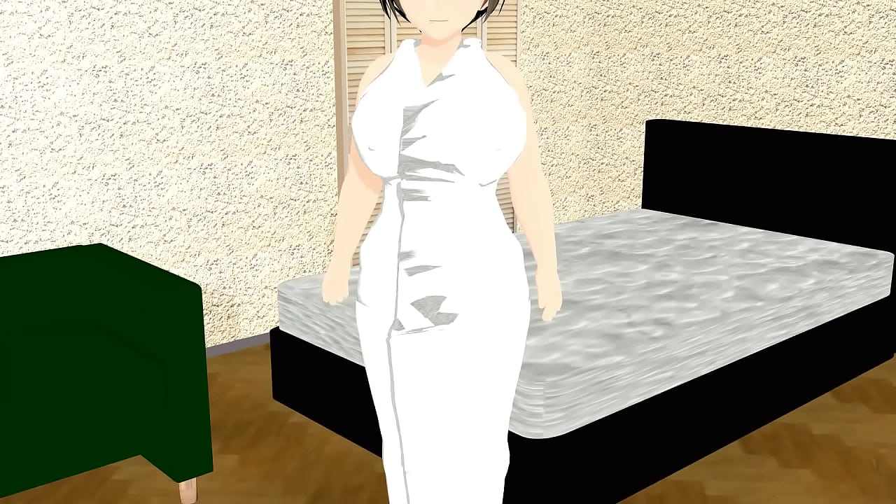 「フル3Dアニメ　絶倫メスゴリラ　ガタイの良いムチムチHカップキャバ嬢と肉弾セックス　小津りさ」サンプルムービー