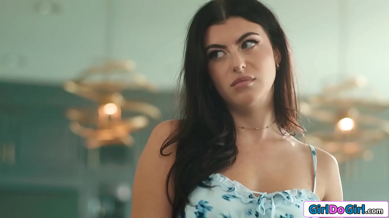 Stepdaughter Gal Ritchie solves her busty stepmom Sophia Lockes loneliness with a kiss.The big tits milf gets her boobs sucked and her ass rimmed