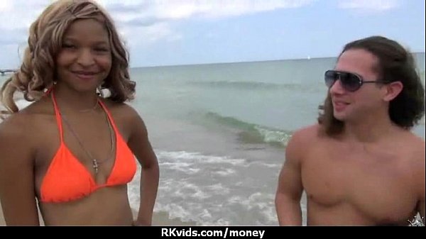 Stunning Euro Teen Gets Talked In To Giving A Blowjob For Cash 19